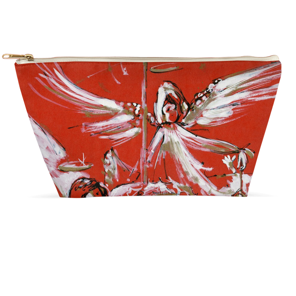 Christmas Angels Accessory Pouch