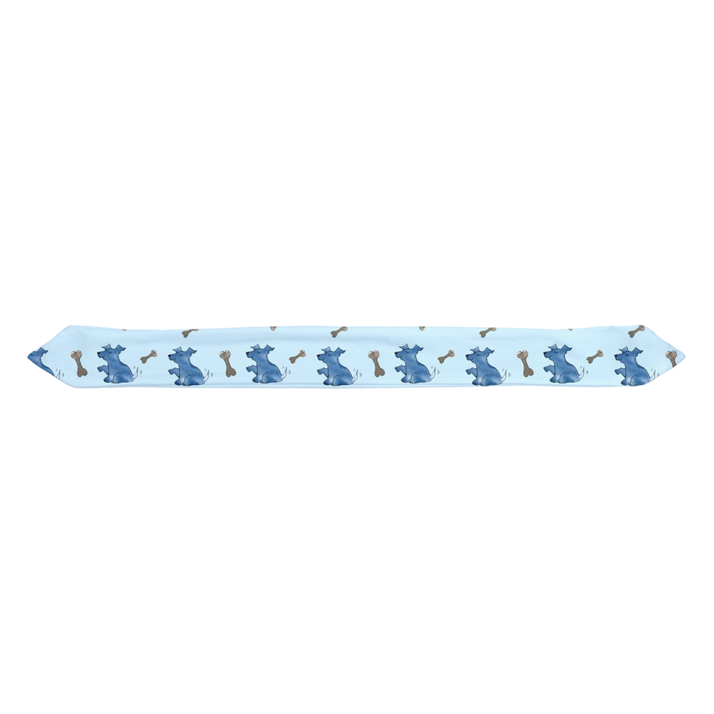 Simple Dog and Bone Pattern Infant Headband (Blue)