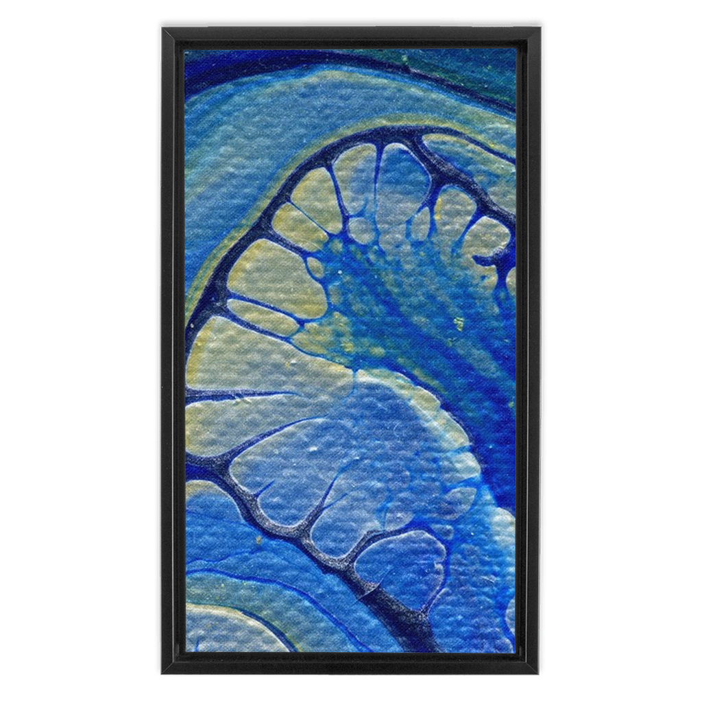 Ice Fow Framed Traditional Stretched Canvas