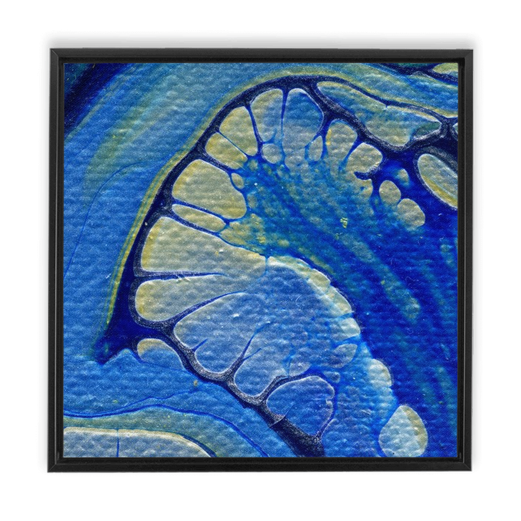 Ice Fow Framed Traditional Stretched Canvas