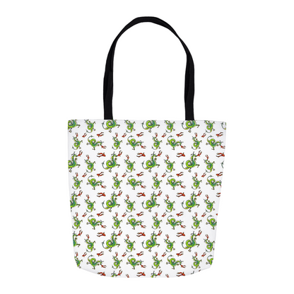 Fire Breathing Dragon Pattern Tote Bag