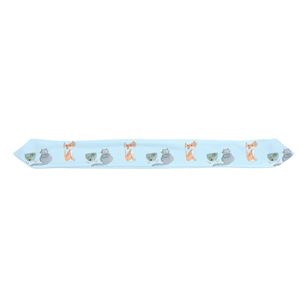 Cats Pattern Infant Headband (Blue)