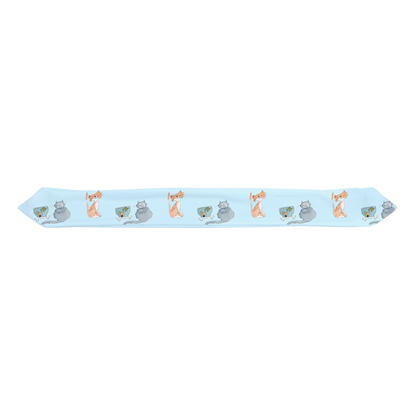 Cats Pattern Infant Headband (Blue)