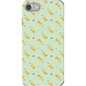 Playful Puppy  Pattern  iPhone Case (Green)