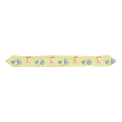 Cats Pattern Infant Headband (Yellow)