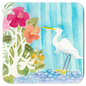 Snowy Egret Coasters