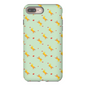 Playful Puppy  Pattern  iPhone Case (Green)