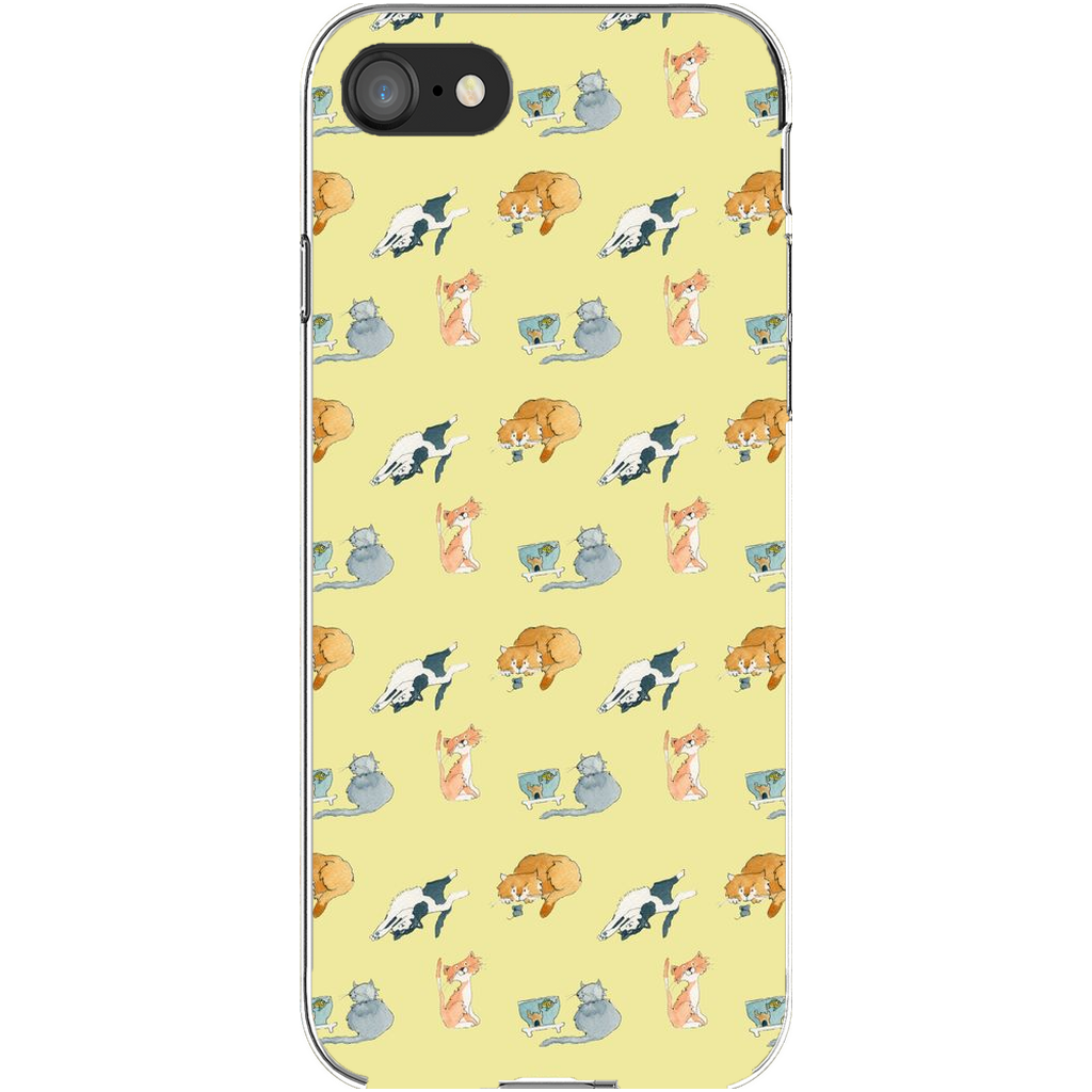 Cats Pattern IPhone Case