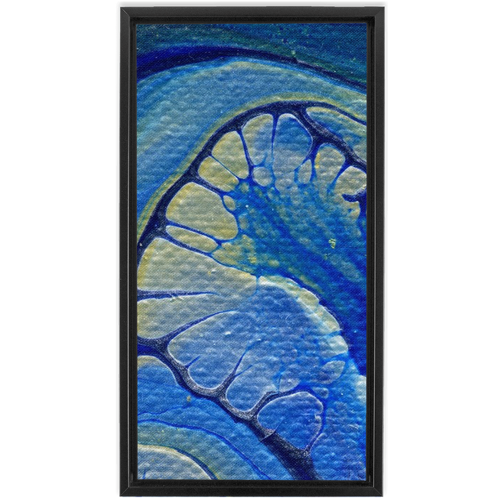 Ice Fow Framed Traditional Stretched Canvas