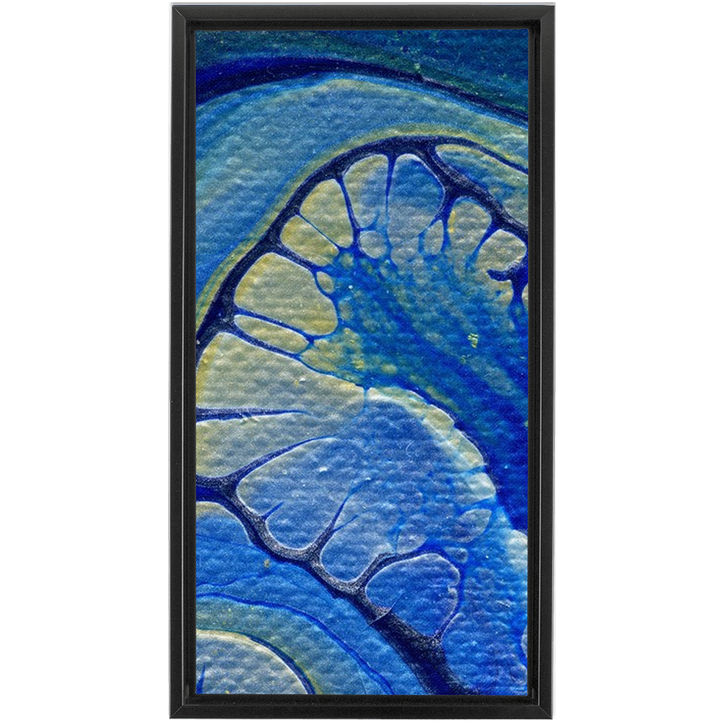 Ice Fow Framed Traditional Stretched Canvas