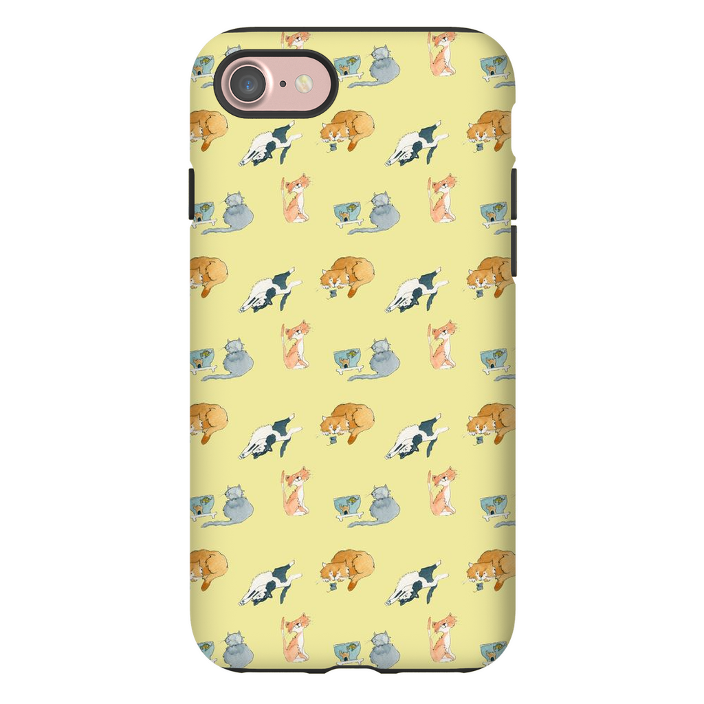 Cats Pattern IPhone Case