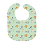 Cats Pattern Baby Bib (Green)
