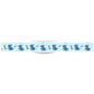 Simple Dog and Bone Pattern Pet Bowl (Blue)