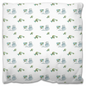 Cat and Fish Pattern (white)