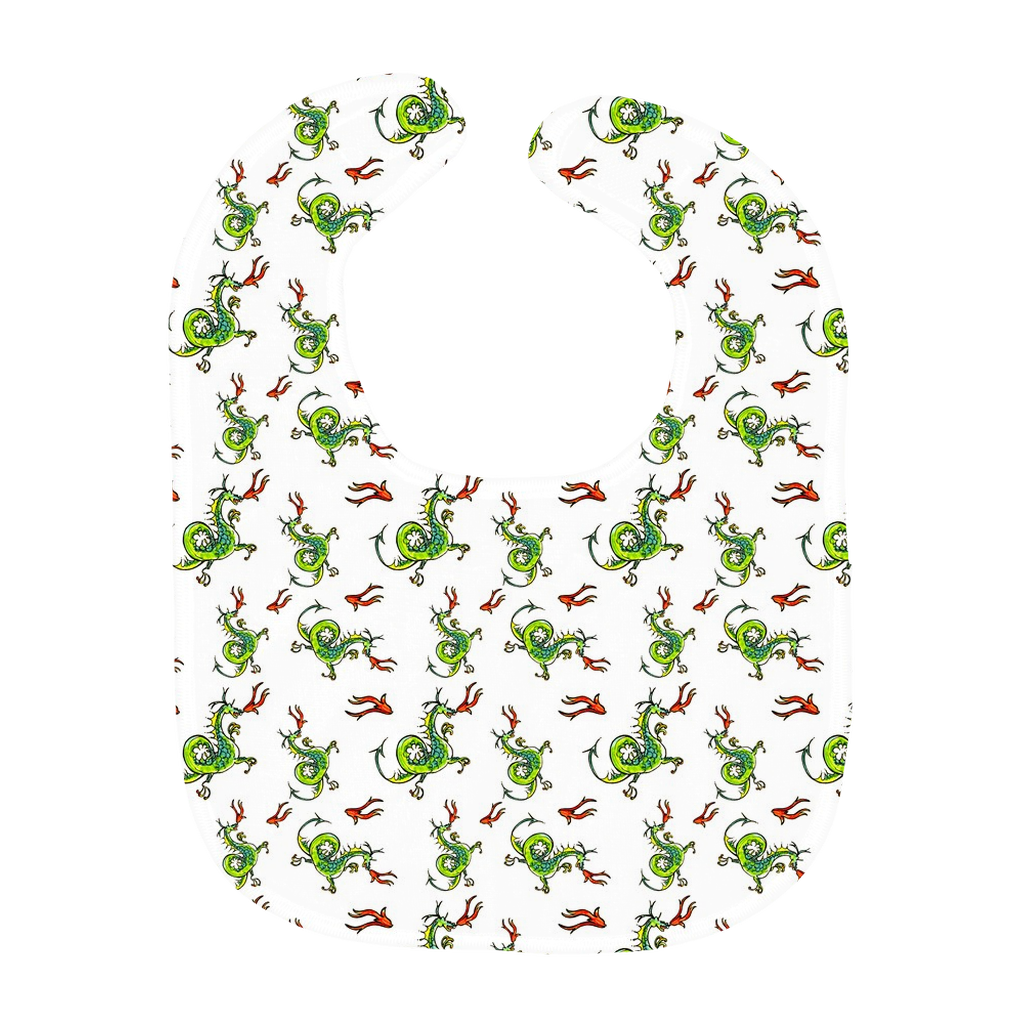 Fire Breathing Dragon Bib