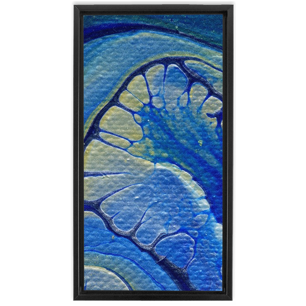 Ice Fow Framed Traditional Stretched Canvas