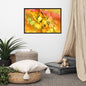 Aspen Leaves Framed Print