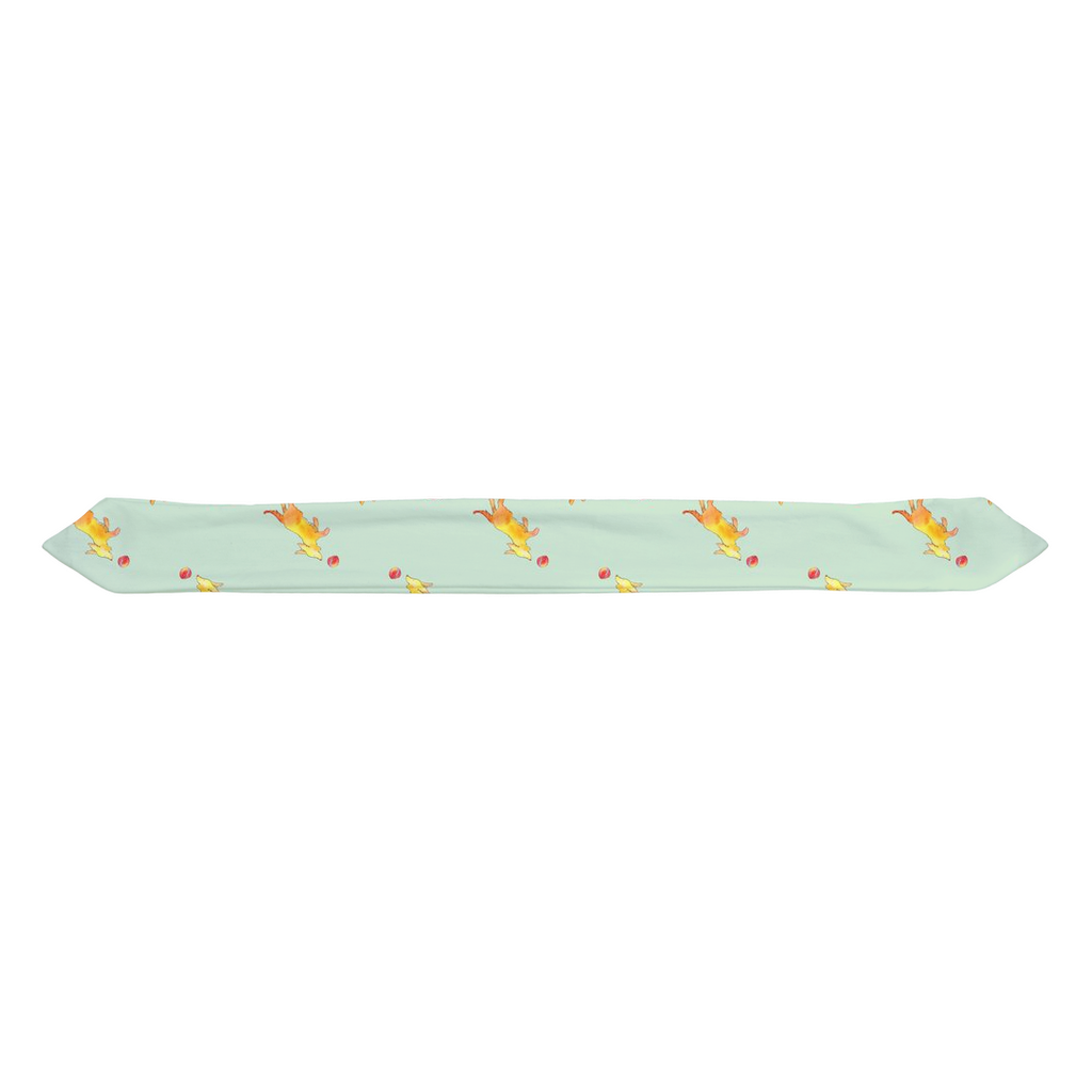 Playful Puppy Pattern Infant Headband (Green)