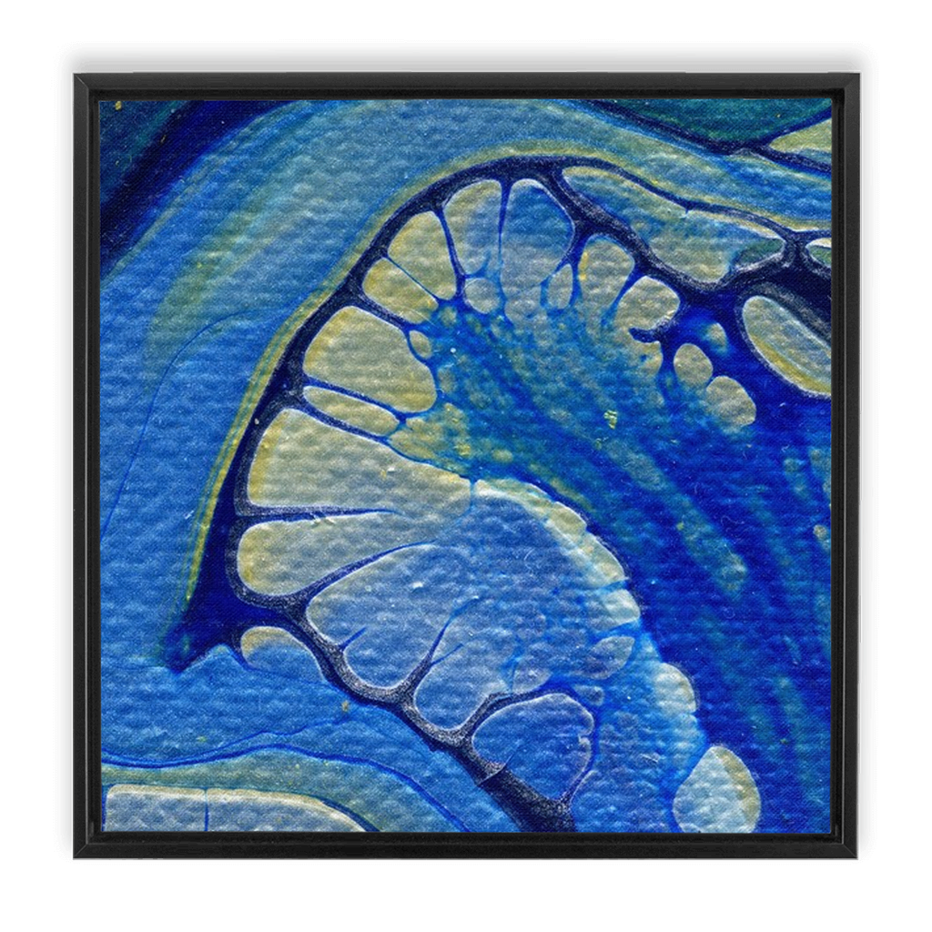 Ice Fow Framed Traditional Stretched Canvas