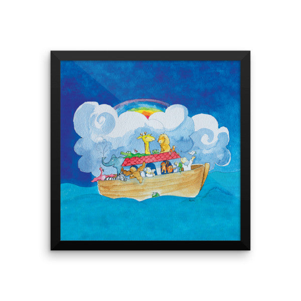 Noah's Ark Framed Photo Paper Poster