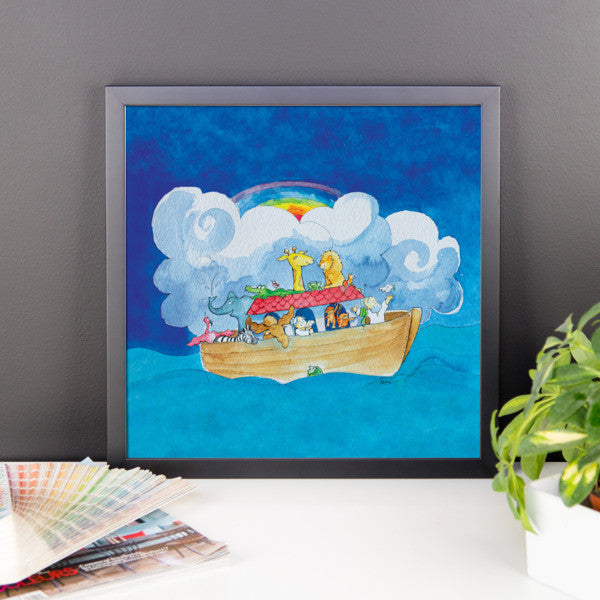 Noah's Ark Framed Photo Paper Poster
