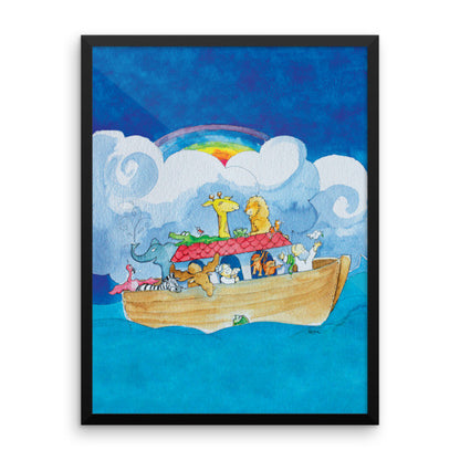 Noah's Ark Framed Photo Paper Poster