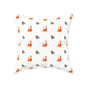 Fox and Trees Pattern (White)