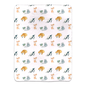 Cats Pattern Sherpa Blanket - (Pink)