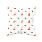 Fox and Trees Pattern (White)