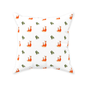 Fox and Trees Pattern (White)