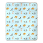 Cats Sherpa Blanket - (Blue)